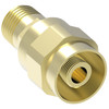 Aeroquip Fitting Reusable Brass Male Pipe Straight | 00904B-102