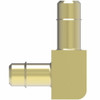 Aeroquip Mini Barb Union Elbow 90 Degree Brass | 1065X6