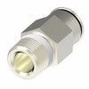 Aeroquip Push Connect Adapter Straight Brass | 1168X8MX6PT