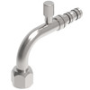 Aeroquip Hose Insert Assembly 90 degree Tube-O Female Short Pilot -10 | FJ3133-03-1010S
