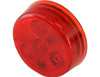 Buyers 5622154 2" Round Marker Light, 4 LED Red