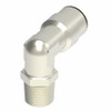 Aeroquip Brass Push Connect Elbow Adapter 90 Degree Male NPTF | 1169X6S