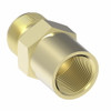 Aeroquip Female Connector Adapter Brass SAE 45 Straight | 46X4X4