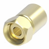 Aeroquip Hose Fitting Air Brake Brass Crimp Straight Male Pipe NPTF | 33806P-Y76