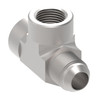 Aeroquip Adapter Tee Female NPTF x Male 37 Degree x Female NPTF Carbon Steel Dura-Kote | 203104-4-6S