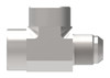 Aeroquip Adapter Tee Female NPTF x Male 37 Degree x Female NPTF Carbon Steel Dura-Kote | 203104-4-6S