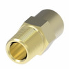 Aeroquip QCAB Connector Adapter Brass 1/4 Tube | 1868X4