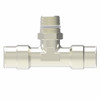 Aeroquip Quick Connect Fitting Adapter Tee Female Push to Connect Male Pipe BSPT | 1172X4MX5MMS