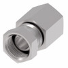 Aeroquip Adapter SAE 37 Straight Carbon Steel | 2046-4-4S