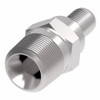 Aeroquip Nipple Permanent NPTF Straight Male Pipe Stainless Steel | NM4-6-S
