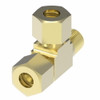 Aeroquip Self Align Tee Assembly Brass | 711X6