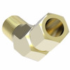 Aeroquip Air Brake Elbow Assembly Brass 45 Degree Male NPTF with Sealant | 1480X6Z