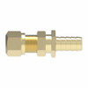 Aeroquip Fitting Permanent Air Brake Brass Straight Female 37 Degree Swivel Bulkhead | 33806P-Y68