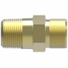 Aeroquip Brass Connector Assembly Straight Male NPTF | B68X6X8