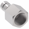 Aeroquip FD90 Series Coupling Male Half Straight Female NPT 1/4 | FD90-1034-04-04