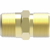 Aeroquip Adapter Brass Air Brake Connector Male NPTF Nickel | B1368X6X2