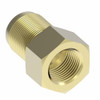 Aeroquip Adapter Brass Hydraulic Brake Straight | 7908
