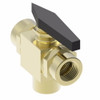 Aeroquip Brass Ball Valve Female Pipe NPTF for Suction | FF90597-04