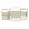 Aeroquip Quick Connect Fitting Adapter Straight Push Connect Brass | 1168X12MX4PT