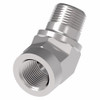 Aeroquip Adapter NPTF/NPSM Elbow 45 degree Carbon Steel | 2088-2-2S