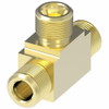 Aeroquip Compression Union Tee Brass | B64X5