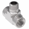 Aeroquip Adapter Tee Carbon Steel | 2091-2-2S