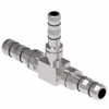 Aeroquip EZ Clip Tee Splicer Fitting Carbon Steel | FJ3066-1212S