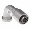 Aeroquip Hose Fitting Permanent 90 degree Caterpillar Flange -24 | 4S24CTB24