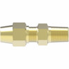 Aeroquip Brass Self-Align Fitting Male NPTF Straight Nickel | 1681X4X4
