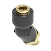 Aeroquip Elbow 45 Degree QCAB Assembly Brass | 217-35010-03