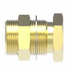 Aeroquip Bulkhead Assembly Brass Female Pipe | 1346