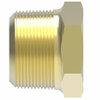 Aeroquip Brass Pipe Plug Adapter with Sealant | 3152X6Z