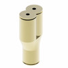 Aeroquip Quick Connect Fitting Tee Female Push-to-Connect Brass Nickel | 1107X10M