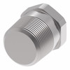 Aeroquip Adapter Plug Straight Male NPTF 316 Stainless Steel | 259-2082-6