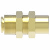 Aeroquip QCAB Adapter Brass Bulkhead 1/2T x 1/2 FP | 1873X8X8