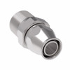 Aeroquip Fitting Reusable PTFE Straight Male Pipe NPTF 316 Stainless Steel | 190627-8-10C