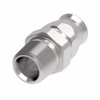 Aeroquip Fitting Reusable PTFE Straight Male Pipe NPTF 316 Stainless Steel | 190627-8-10C