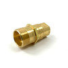Aeroquip FD51 Coupling Male Half Brass Straight for Hydraulics | 5100-S2-12B