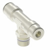 Aeroquip Quick Connect Fitting Adapter Tee Female Push to Connect Male Pipe BSPT | 1172X6MX2PTS