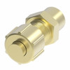 Aeroquip Adapter Brass Female NPTF Nickel | 1266X4X4