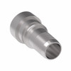 Aeroquip Nipple Permanent JIC Straight Female 37 Degree Swivel 316 Stainless Steel | NJ-4-316