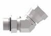 Aeroquip Adapter SAE ORB 45 degree Elbow Carbon Steel | 2067-8-8S