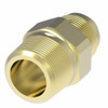 Aeroquip Connector Adapter SAE 45 Brass With Sealant | 48X8Z