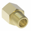 Aeroquip Brass NPTF Adapter with Sealant | 3200X6Z