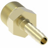 Aeroquip Hose Nipple Assembly 105B Series NPTF Male Straight Brass | 10504B-102