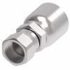 Aeroquip Hose Fitting 069 E Series Permanent Crimp Straight Female 37 Degree Swivel Carbon Steel | 06910E-608