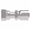 Aeroquip Hose Fitting Permanent ORFS Female Swivel Straight Carbon Steel Crimp | FJ3468-0606S