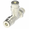 Aeroquip Quick Connect Fitting Adapter Tee Male Pipe BSPT Female Push to Connect | 1171X10MX6PTS
