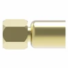 Aeroquip Hose Nipple Assembly 229P Series Crimp Straight Female 45 Degree Swivel Brass | 22908P-408