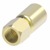 Aeroquip Hose Nipple Assembly 229P Series Crimp Straight Female 45 Degree Swivel Brass | 22908P-408